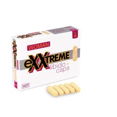 Капсулы для повышения либидо для женщин - eXXtreme, 5 шт в упаковке