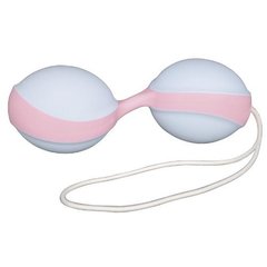 Вагінальні кульки - Amor Gym Balls, блакитний / рожевий