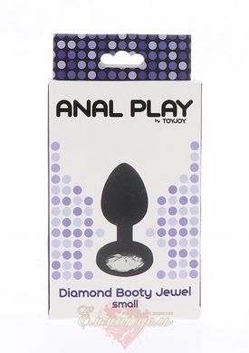 Анальна пробка - Toy Joy Diamond Booty Jewel S