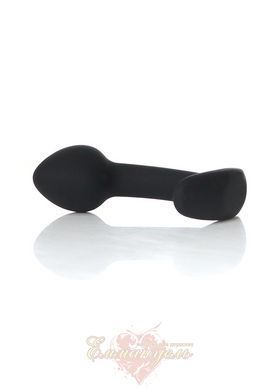 Анальная пробка - Silicone Black Curved Plug S 62530064-00155 фото