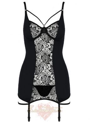 PAULINE CHEMISE black L/XL Passion EL15801 &mdash; photos