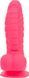 Ribbed dildo with suction cup - ADDICTION Tom 7&Prime; Dildo With Balls &mdash; Pink, free bullet SO5585 - photos (4