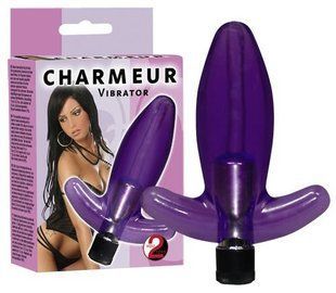 Анальна пробка - Charmeur Analvibe Lila 61325683680000 фото