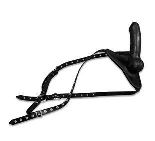 XXdreamSToys Strap-On Leder m. Latex Dildo 614000256349 &mdash; photos