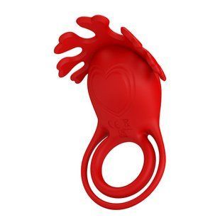 Эрекционное кольцо - Pretty Love Vibrant Penis Ring Ruben Red 6603BI1253 фото