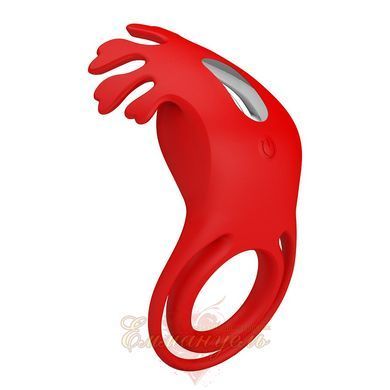 Эрекционное кольцо - Pretty Love Vibrant Penis Ring Ruben Red 6603BI1253 фото