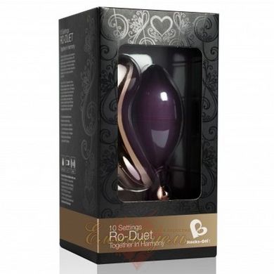 Vibrating Egg - Rocks Off Ro-Duet with Vibrating Remote Control