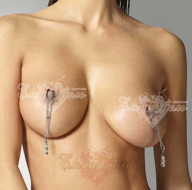 Затискачі для сосків - Art of Sex - Nipple Clamps Lovely Grey