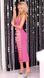Платье Big Spender seamless long dress Pink PL7225012P фото