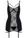 PAULINE CHEMISE black L/XL Passion EL15801 - photos (3