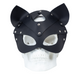 Premium kitty mask - LOVECRAFT, genuine leather, black SO3311 - photos (4