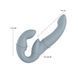Strapless strapon with vibration - Fun Factory SHARE VIBE PRO cool gray, adjustable SX0977 - photos (7