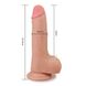 Dildo with scrotum - Sliding Skin Dual Layer Dong 7,5''