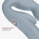 Strapless strapon with vibration - Fun Factory SHARE VIBE PRO cool gray, adjustable SX0977 - photos (5
