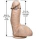 Кончающий фаллоимитатор - Doc Johnson The Amazing Squirting Realistic Cock, ПВХ, диаметр 5,1 см