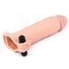 Lengthening Penis cap - Pleasure Extender Sleeve Vibro Flesh 6452LVTOY059 - photos (2