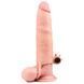 Lengthening Penis cap - Pleasure Extender Sleeve Vibro Flesh 6452LVTOY059 - photos (4