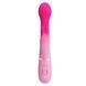 Вибратор-кролик Pretty Love Dejon Pink с 2 моторами, вращающимися шариками и кнопкой Burst Climax BW-500014-4 фото 4