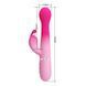 Вибратор-кролик Pretty Love Dejon Pink с 2 моторами, вращающимися шариками и кнопкой Burst Climax BW-500014-4 фото 9