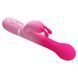 Вибратор-кролик Pretty Love Dejon Pink с 2 моторами, вращающимися шариками и кнопкой Burst Climax BW-500014-4 фото 6