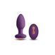 Вибрационная анальная пробка NS Novelties INYA Alpine Purple SX4341 фото 1