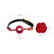 Luxurious rose ball gag - Zalo Rose Ball Gag, dual use