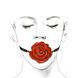 Luxurious rose ball gag - Zalo Rose Ball Gag, dual use