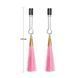 Зажимы для сосков - Glamor Tassel Nipple Clamp Pink 6452LVTOY310 фото 4
