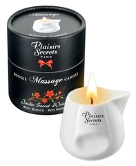 Масажна свічка - Massage Candle Red Wood 80 ml