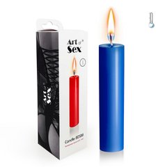 Low temperature wax candle - Art of Sex M 15 cm Blue