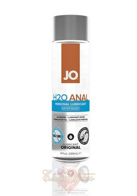Анальная смазка - System JO ANAL H2O — ORIGINAL (120 мл) на водной основе, растительный глицерин
