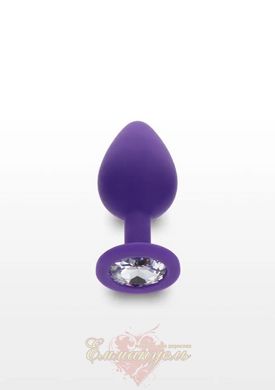 Анальная пробка - Toy Joy Diamond Booty Jewel purple, Medium