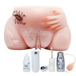 Мастурбатор - Realistic Vagina&Ass, Vibr - Rotation, Voice, Temperature 6603BM0021 фото