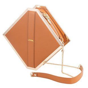 Сумка для секс-игрушек Lockink Mysterious Square Kink Bag, коричневая, набор для бандажа в комплекте SX0842 фото