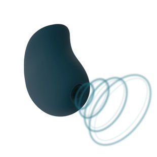 Вакуумний стимулятор Fun Factory Mea Velvet Green &mdash; унікальні режими та функція посторгазм SX0915 фото