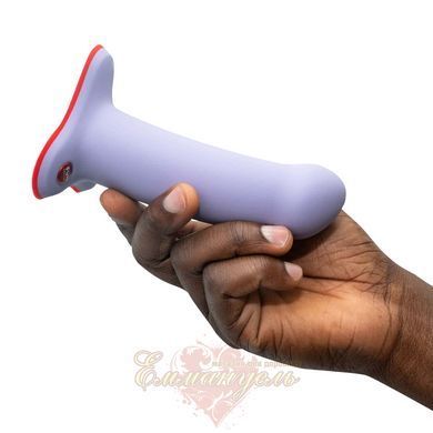 Dildo - Fun Factory AMOR, lilac, length 14.6 cm, diameter 3.7 cm, curved SX0981 &mdash; photos