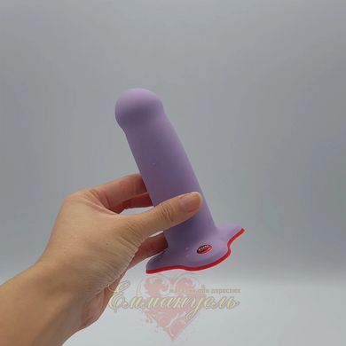Dildo - Fun Factory AMOR, lilac, length 14.6 cm, diameter 3.7 cm, curved SX0981 &mdash; photos