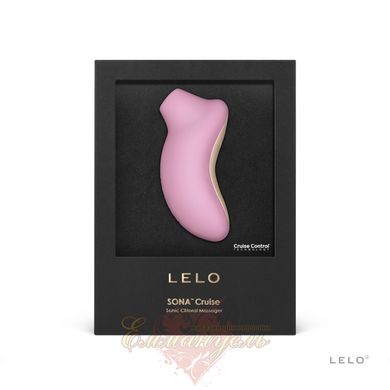 Sonic clitoral stimulator - LELO SONA Cruise Pink, Cruise control