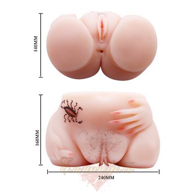 Мастурбатор - Realistic Vagina&Ass, Vibr - Rotation, Voice, Temperature