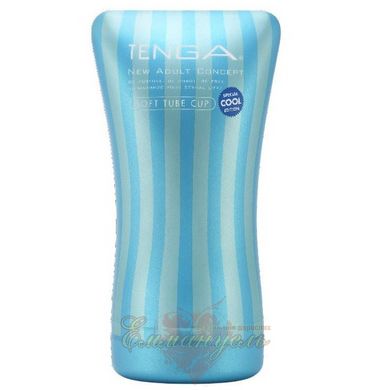 Masturbator - Tenga Soft Tube Cup Cool Edition with cooling lubricant (soft pad)