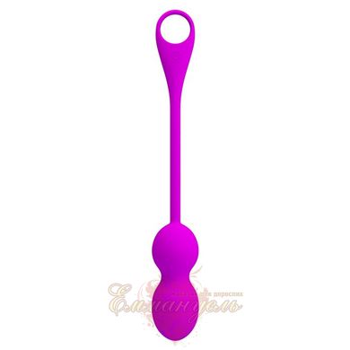 Vaginal balls - Pretty Love Elvira Purple, Smartphone control