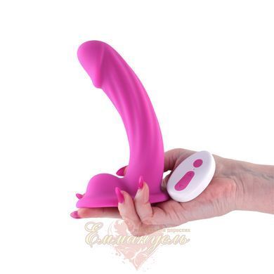 Вибрационный дилдо NS Novelties Colours Curve Pink SX4334 фото