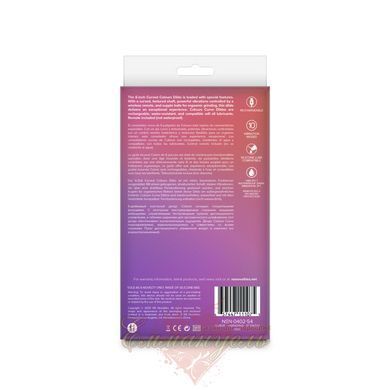 Вибрационный дилдо NS Novelties Colours Curve Pink SX4334 фото