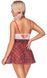 Сексуальный костюм школьницы с платьем и чокером в клетку &mdash; Cottelli Costumes, S 24710433021 фото 2