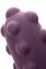 Rabbit vibrator with stimulating balls - Kokos SMON No. 1, purple