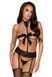 Set Kissable bondage kiss set black S/M SX1962 - photos (1
