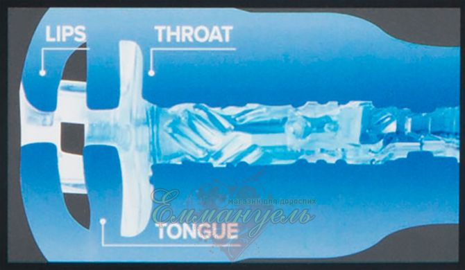 Мастурбатор - Fleshlight Turbo Ignition Blue Ice (имитатор минета)