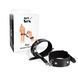 Faux leather handcuffs Art of Sex Eva black SX3345 - photos (3