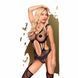 Bodystocking with surrealistic design Penthouse - Wild Virus Black S/L SO4400 - photos (3