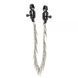 Nipple clamps - Nipple play clothespins Chain and Spike 810355 - photos (1